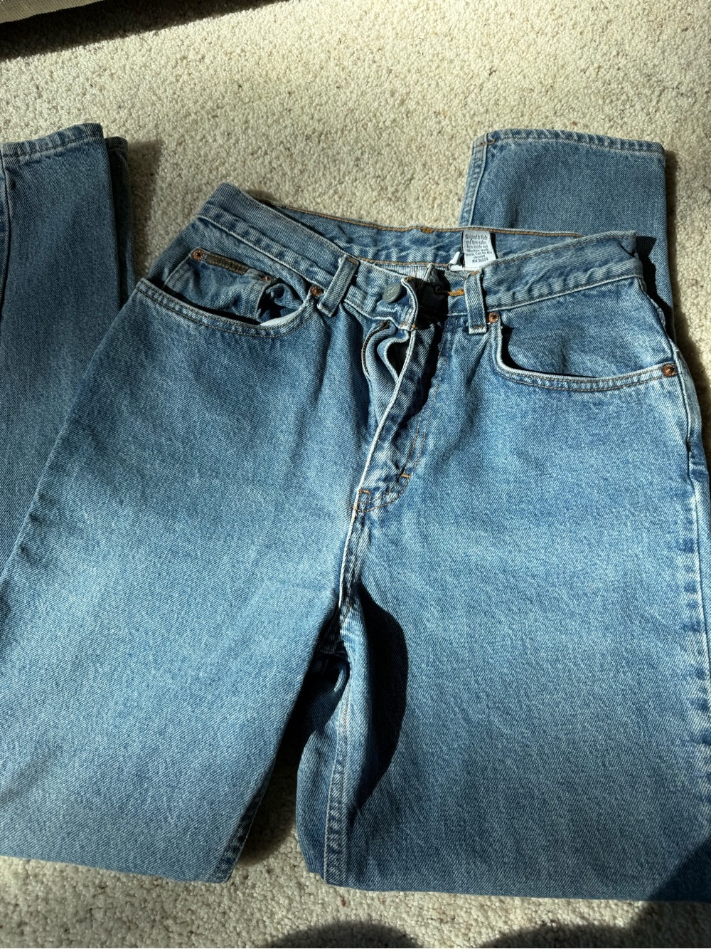 Vintage Calvin Klein jeans straight leg